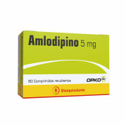 Amlodipino 5 Mg Caja 60 Comprimidos Recubiertos