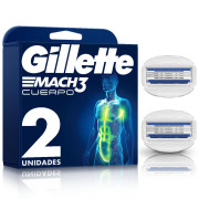 Repuesto Máquina de Afeitar Gillette Mach3 Cuerpo 2 un