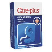 Tela Adhesiva Care Plus Tipo Papel 12,5 mm x 9,1 m x 1 Unidad