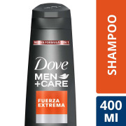 Shampoo Dove Men Care Fuerza Extrema 400 mL