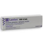 Insulina Lantus Solostar 100 UI/mL Solución Inyectable 1 un