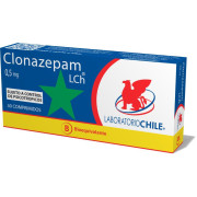 Clonazepam 0.5 mg Caja 30 Comp. - Lab. CHILE