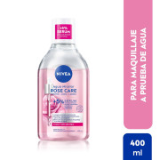 Agua Micelar Nivea Facial Rose Care Limpieza Suave 400 ml