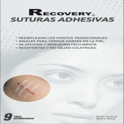 Suturas Adhesivas Recovery 9 Unidades