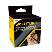 Kinesiotape Venda Elastica Negra  5 m x 1 Unidad