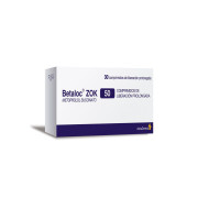 Betaloc Zok 50 mg 30 Comprimidos de Liberación Prolongada