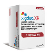 Xig Duo XR 5 mg/1000 mg 56 Comprimidos Recubiertos de Liberación Prolongada