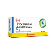 Levocetirizina 5 mg 30 Comprimidos Recubiertos SEVEN PHARMA CHILE SPA