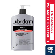 Crema corporal Lubriderm® Men 3 en 1 400 ml
