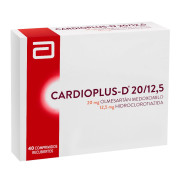 Cardioplus-D 20 mg/12.5 mg x 40 Comprimidos Recubiertos
