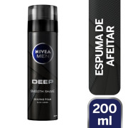 Espuma de Afeitar Nivea For Men Deep 200 mL