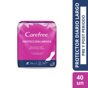 Protectores Diarios Carefree® Largos x 40 un.