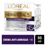 Crema Facial LOréal Paris Hidra Total 5 Retinol +45 50 ml