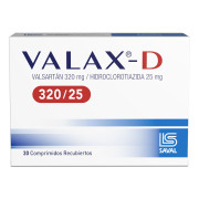 Valax-D 320 mg /25 mg x 30 Comprimidos Recubiertos