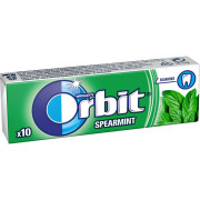 Chicle Orbit Sin Azúcar Spermint 10 un