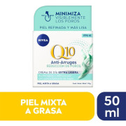 Crema Nivea Q10 Anti Arrugas Día Extra Ligera 50 mL