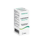 Claritromicina 250 mg/5 mL x 60 mL Polvo Granular para Suspensión Oral