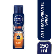 Desodorante Spray Nivea Fresh Sport 150Ml