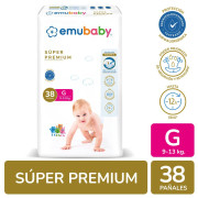 Pañales Emubaby Premium G 38 un
