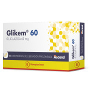 Glikem 60 mg x 30 Comprimidos de Liberación Prolongada