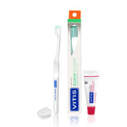 Cepillo de Dientes Vitis Suave 1 un + Past Dental Encias 1 un