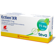 Ectien XR 75 mg 30 Cápsulas Microgránulos Recubiertos de Liberación Prolongada