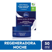 Crema Facial Hidratante Noche Regeneradora Nivea 50 ml