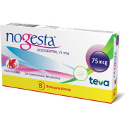 Nogesta 75 mcg 28 Comprimidos Recubiertos