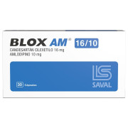 Blox AM 16/10 Candesartán / Amlodipino 30 Cápsulas