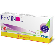 Feminol Gestodeno 75mcg Etinilestradiol 30mcg 21 Comprimidos Recubiertos