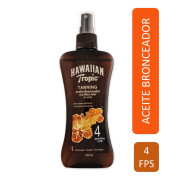 Bronceador Hawaiian Tropic Spray FPS 4 240 mL