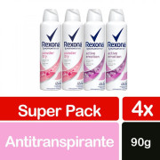 Pack Spray Desodorante Rexona 4un