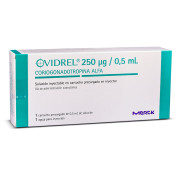 Ovidrel 250 mcg/0,5 mL x 1 Cartucho Solucion Inyectable
