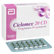 Ciclomex-20 CD 28 Comprimidos Recubiertos