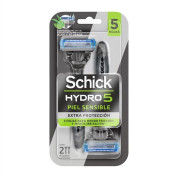 Maquina de Afeitar Schick Hydro 5 Piel Sensible 2 un
