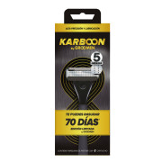 Máquina de Afeitar Groomen 500 Black 1 un