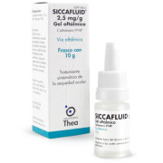 Siccafluid 2,5 mg/g x 10 g Gel Oftálmico