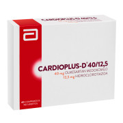 Cardioplus-D 40 mg/12.5 mg 40 Comprimidos Recubiertos