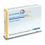 Glafornil XR 500 mg 30 Comprimidos de Liberación Prolongada