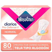 Protectores Diarios Nosotras Prodefense 80Un