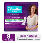 Toallas Plenitud Femme Ultra Nocturna Sin Alas 8 un