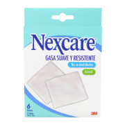 Gasa Estéril Suave y Resistente 15x15cm. Nexcare