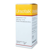 Ursofalk Ácido Ursodesoxicólico 250 mg / 5 mL Suspensión Oral 250 mL