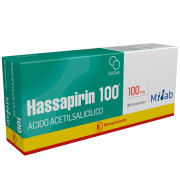 Hassapirin Infantil Ácido Acetilsalicílico 100 mg 20 Comprimidos