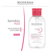 Sensibio H2O Agua Micelar 500 mL con Pompa