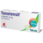 Tonotensil Lisinopril 10 mg 30 Comprimidos