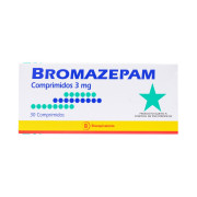 Bromazepam 3 mg 30 Comprimidos