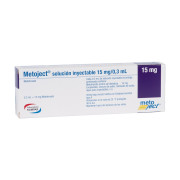 Metoject metotrexato 15 mg  Jeringa precargada 0,3 mL