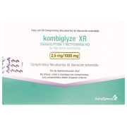 Kombiglyze XR Saxagliptina 2,79 mg 56 Comprimidos Recubiertos