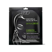 Mascarilla Facial Detox Shock Tela Carbón